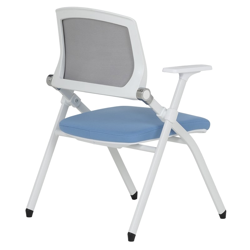 Сгъваем посетителски офис стол Carmen 1706-1 син